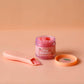 Tiny Tummies Food Jar & Spoon Set - Strawberry Custard