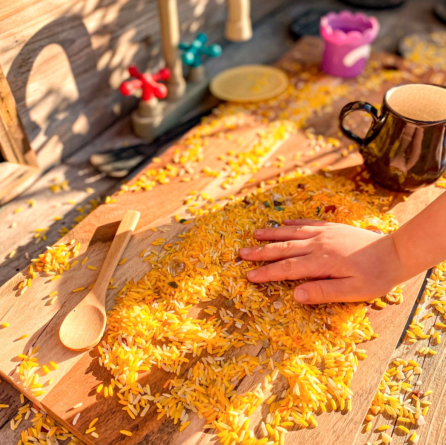Sensory Rice - Sunflower
