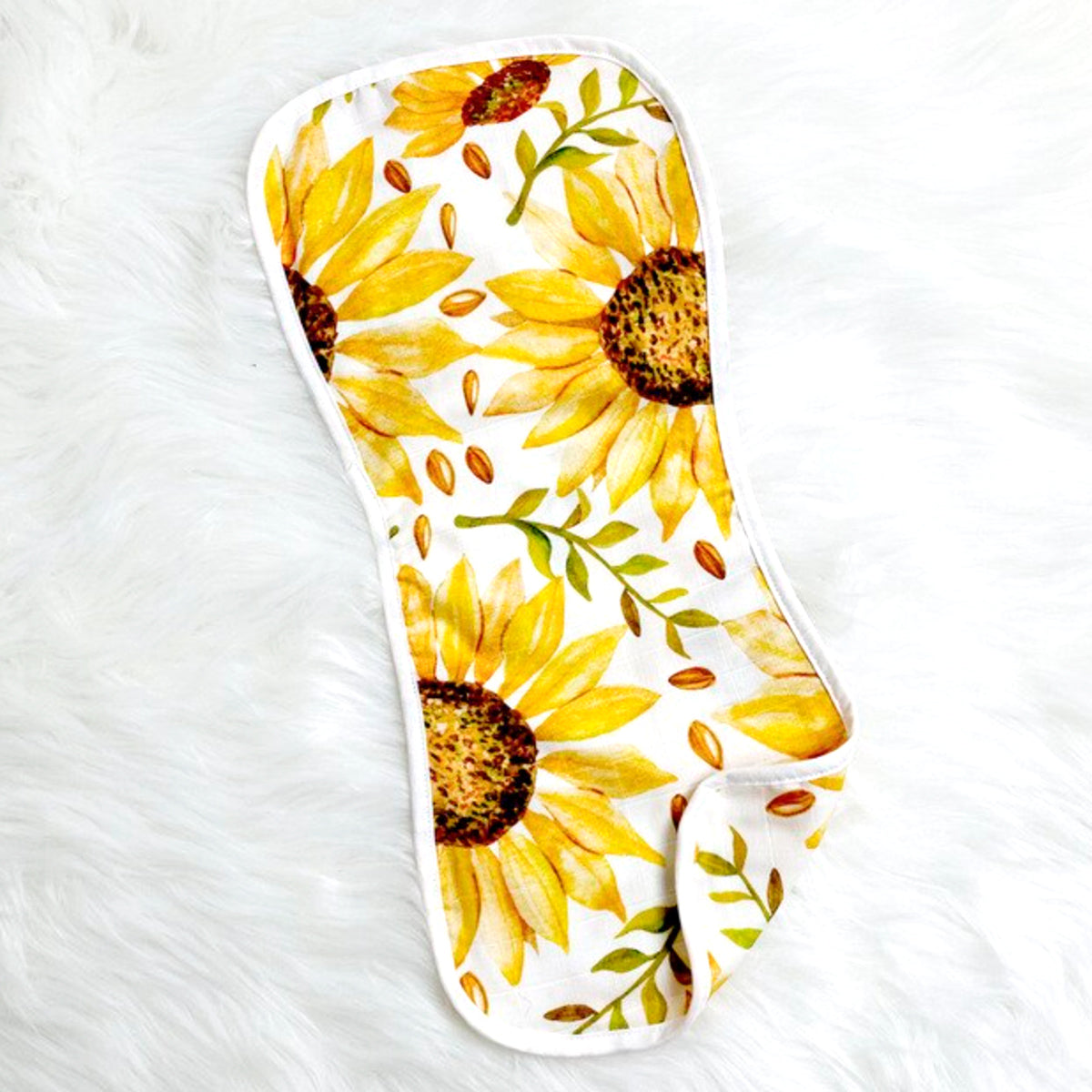 Boho Muslin Double Sided Burp Cloth