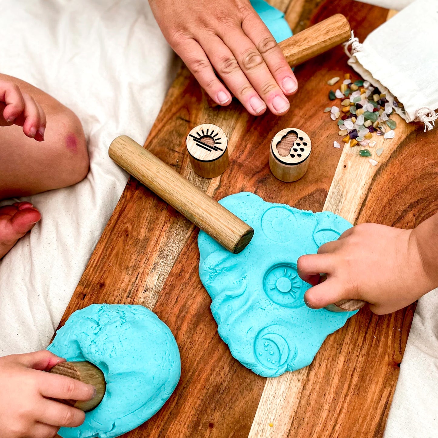 Playdough Stamps - Weather