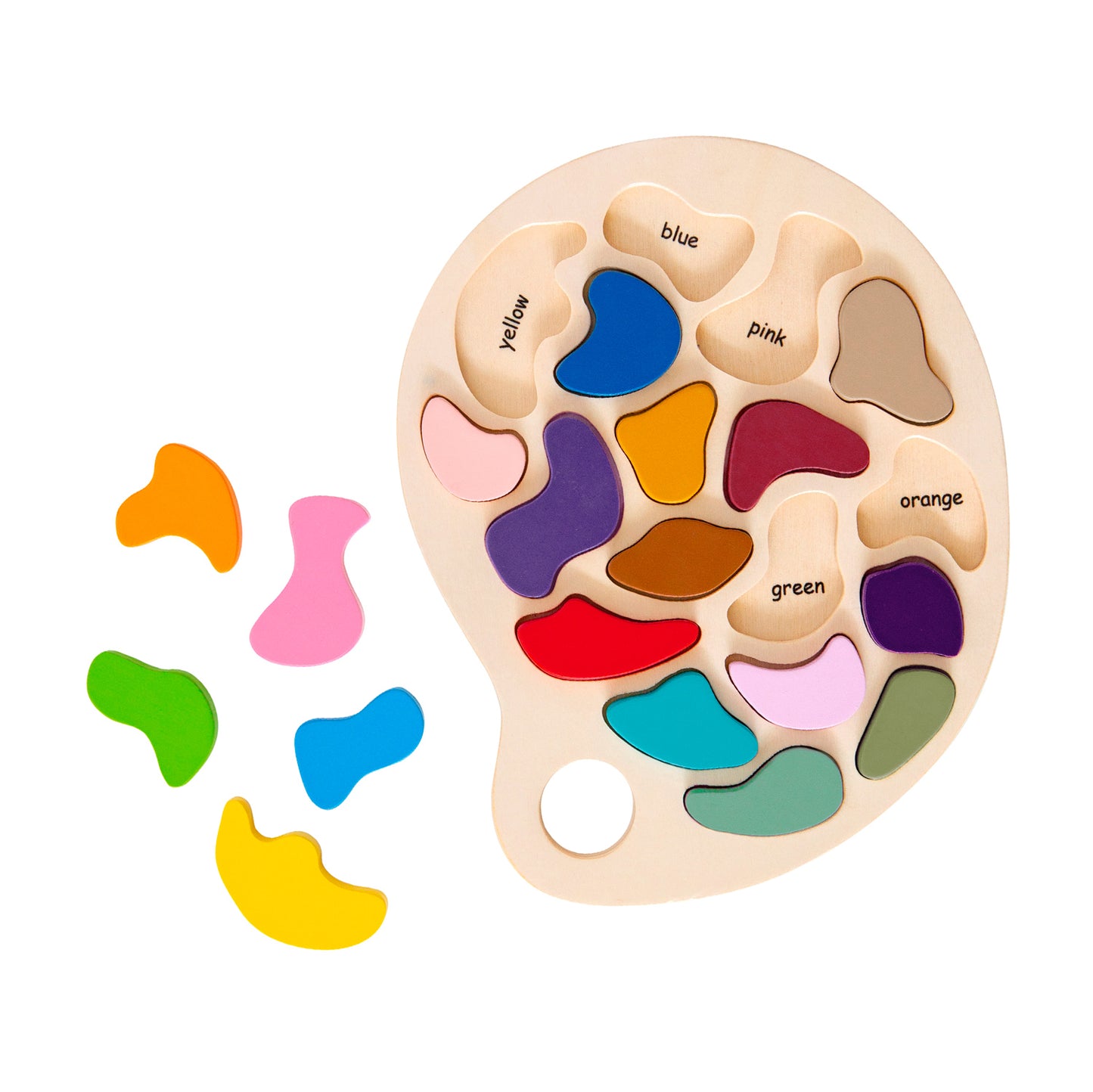 Artist Palette Puzzle