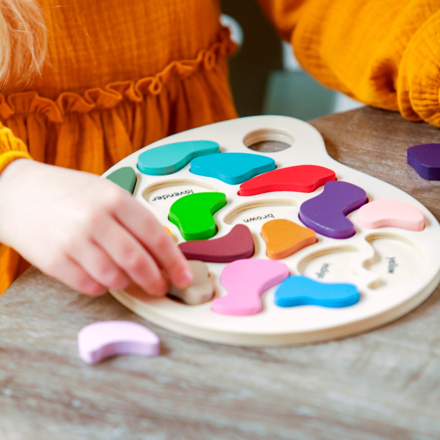 Artist Palette Puzzle