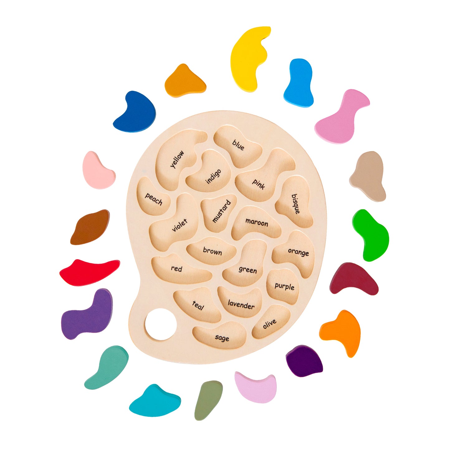 Artist Palette Puzzle