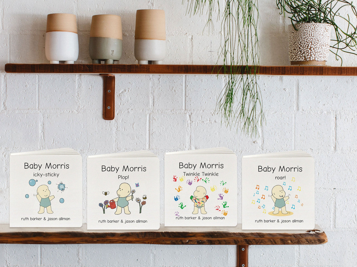 Baby Morris Board Book Two - Plop!