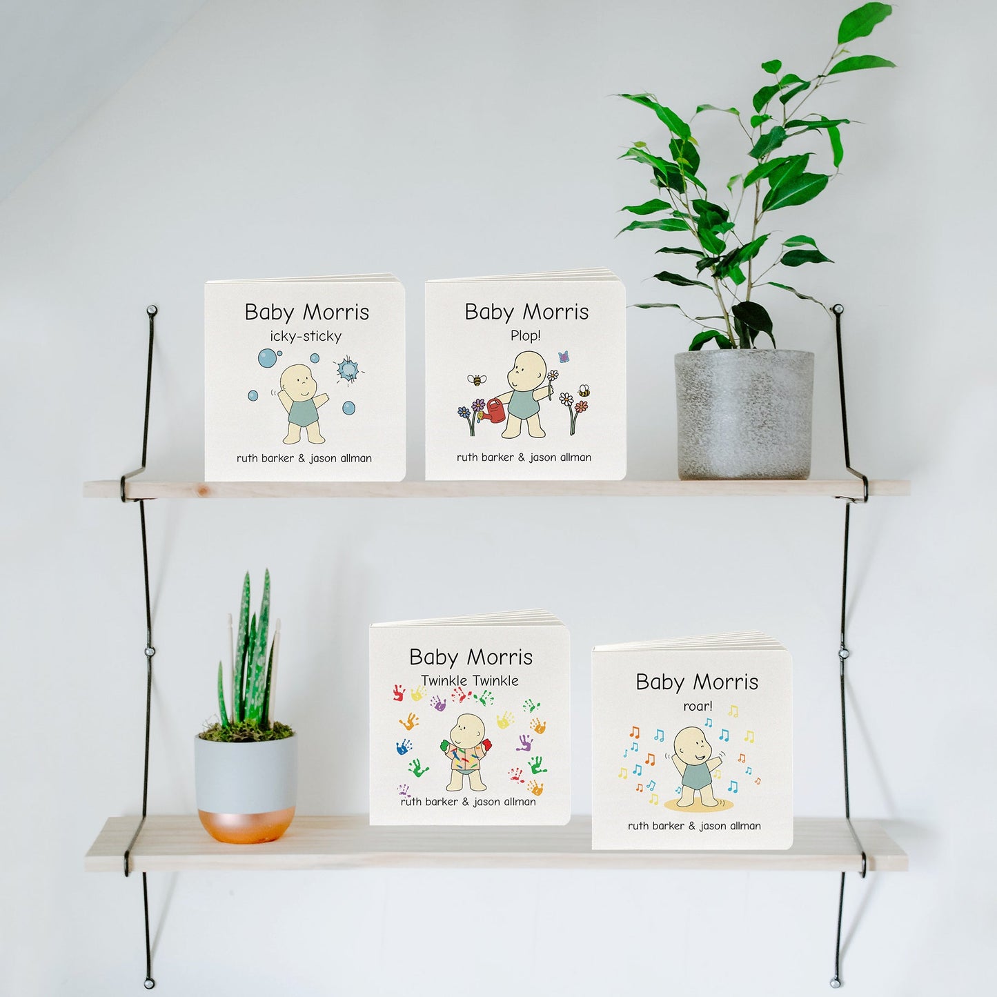 Baby Morris Board Book One - Icky Sticky