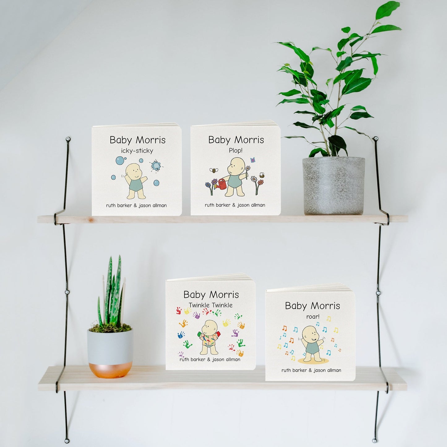 Baby Morris Board Book Two - Plop!