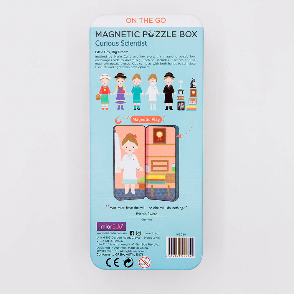 Magnetic Puzzle Box - Curious Scientist