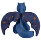 Midnight Dragon Natural Rubber Baby Rattle