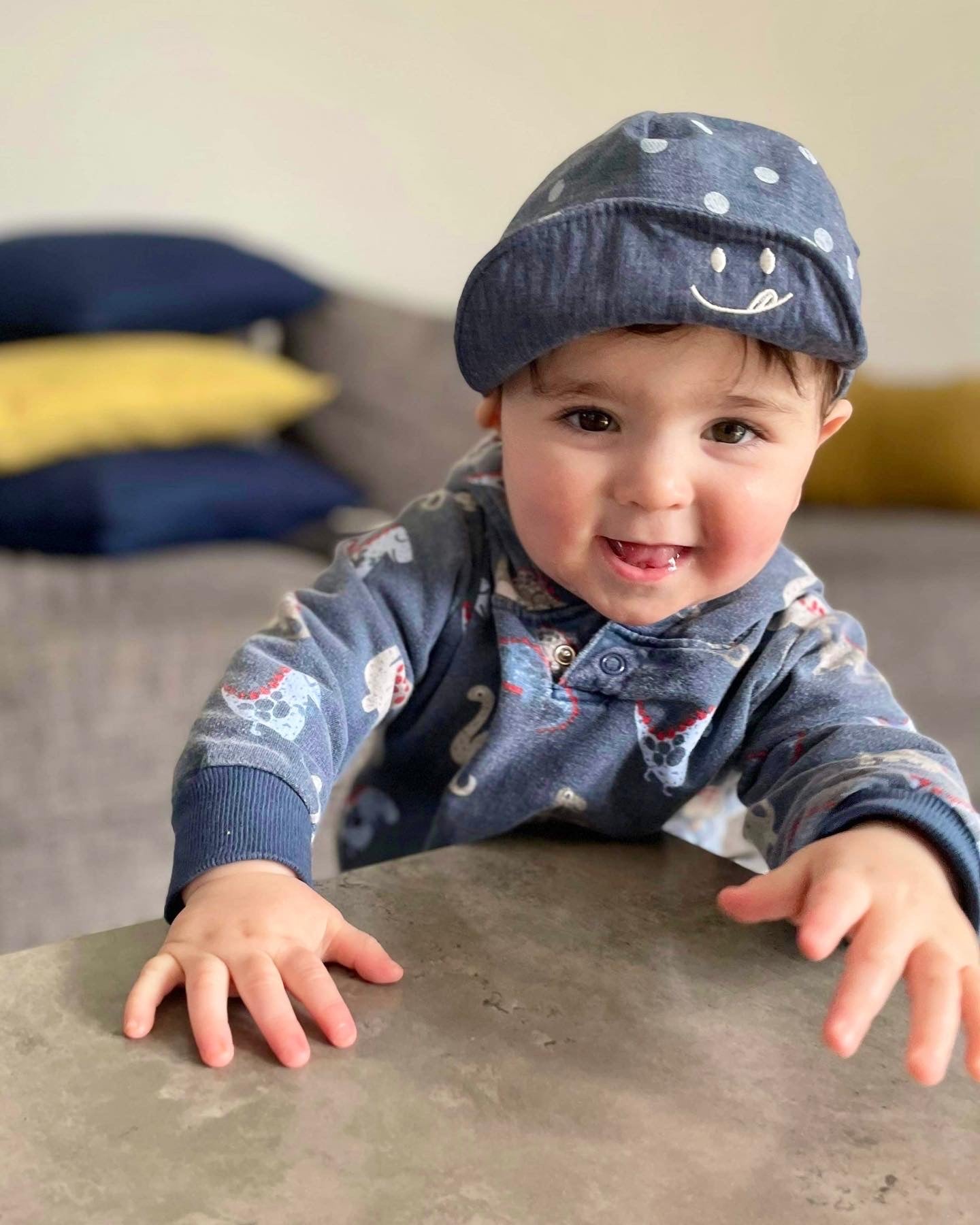 Alfie Polka Dot Baseball Cap