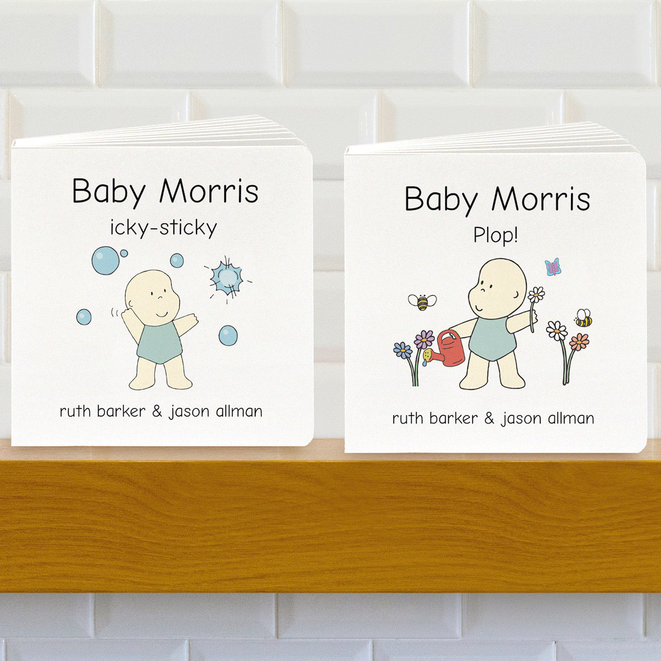 Baby Morris Board Book Two - Plop!