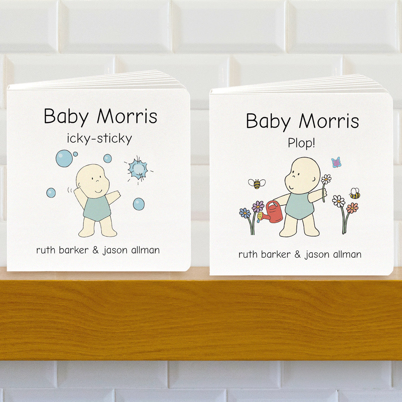 Baby Morris Board Book One - Icky Sticky