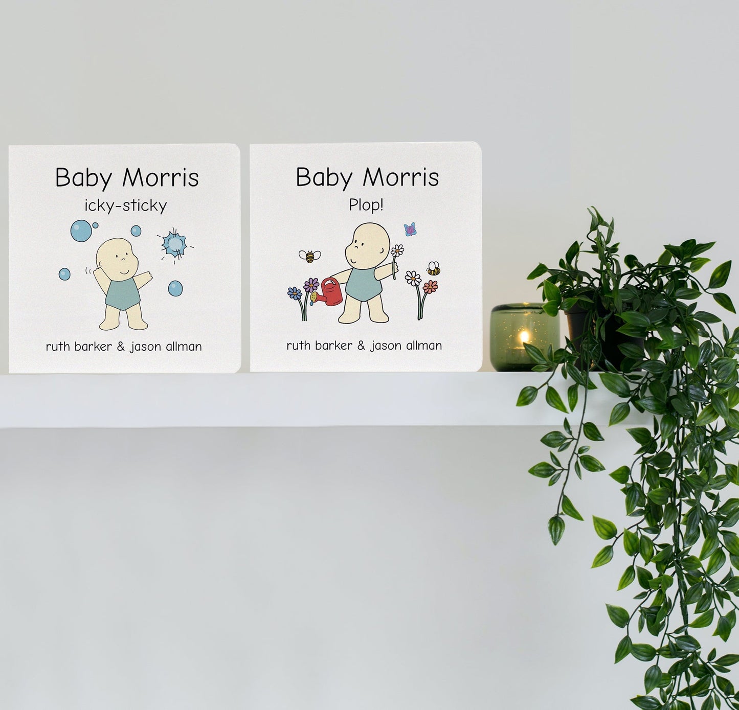 Baby Morris Board Book Two - Plop!