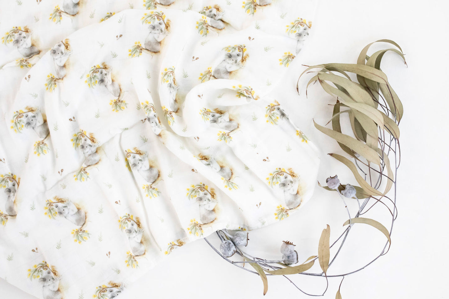 Koala Muslin Baby Swaddle