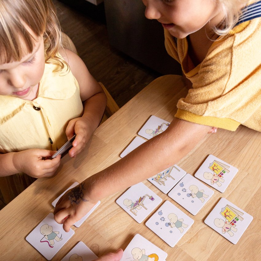 The Baby Morris Match and Memory Card Game