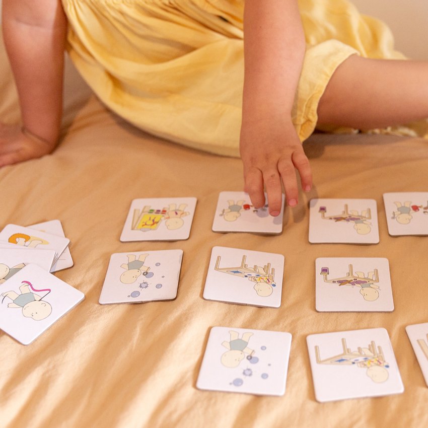 The Baby Morris Match and Memory Card Game