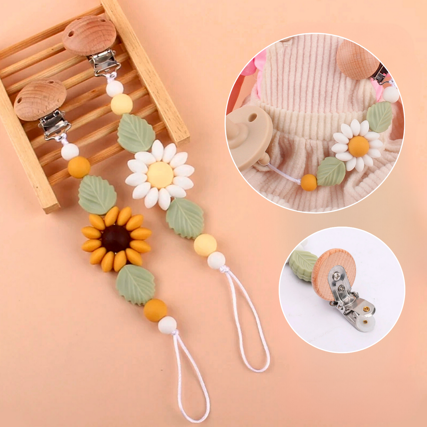 Nanala Sunflower Dummy Clip