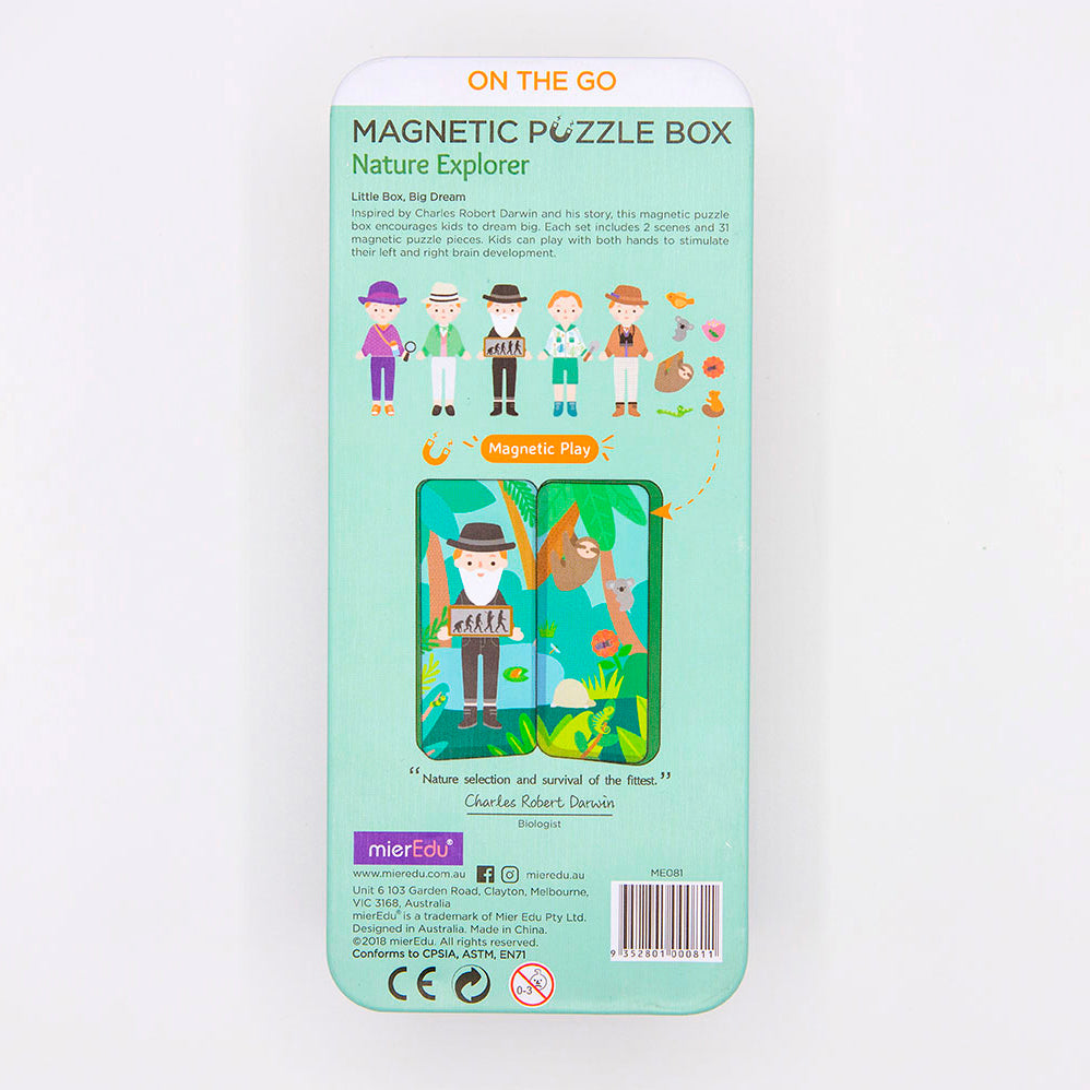 Magnetic Puzzle Box - Nature Explorer