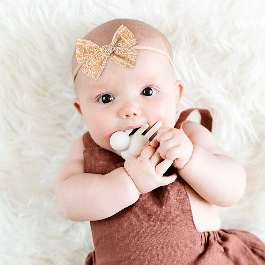 Fifi Vintage Lace Bow Headband