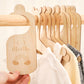 Boho Wooden Closet Dividers - Set of 5