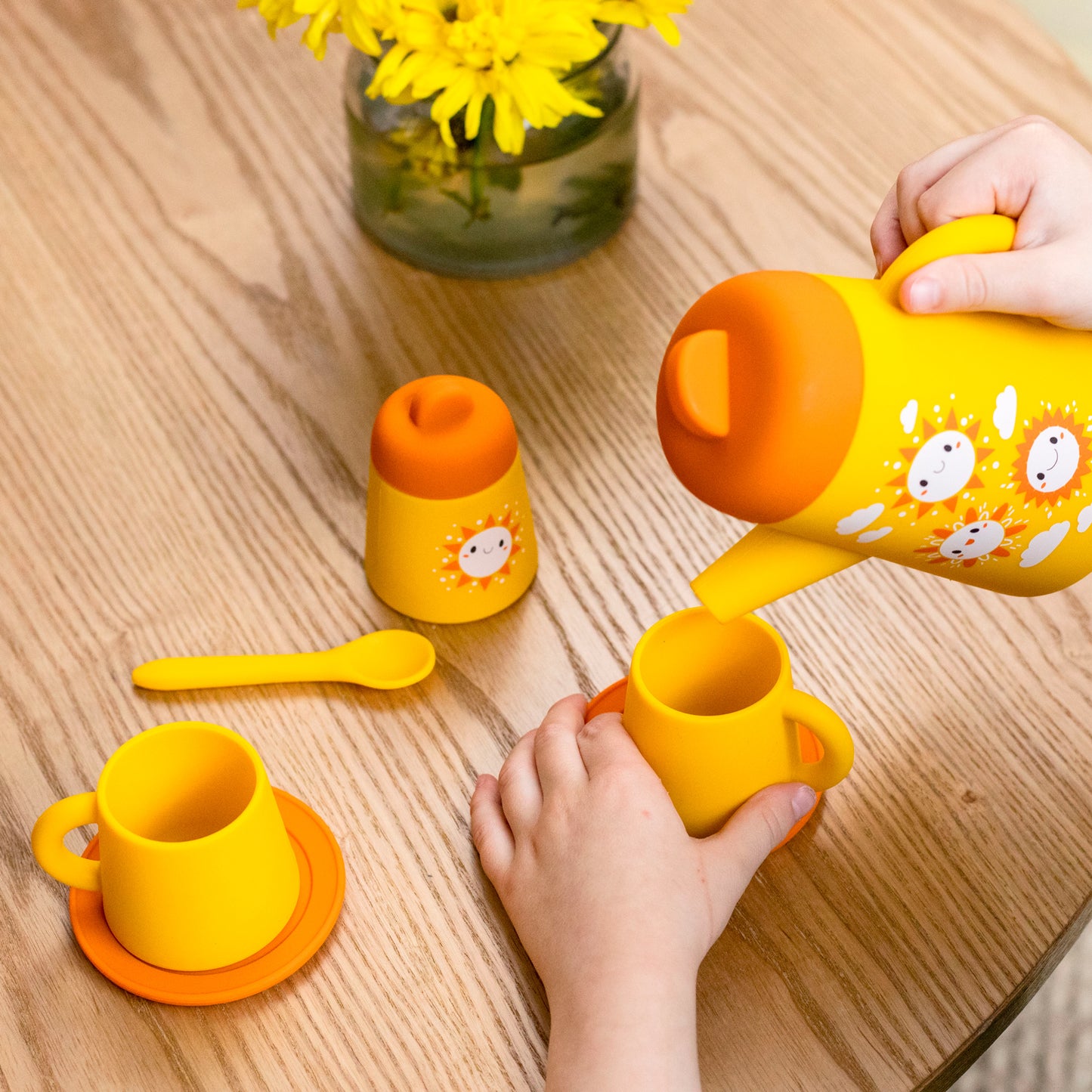 Silicone Tea Set - Sunny Days