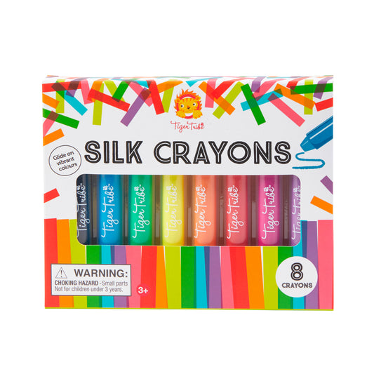 Silk Crayons - Set of 8