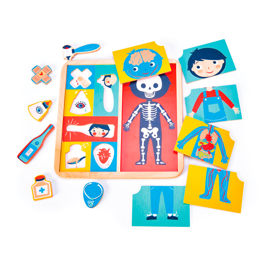 Ouch Wooden Puzzle