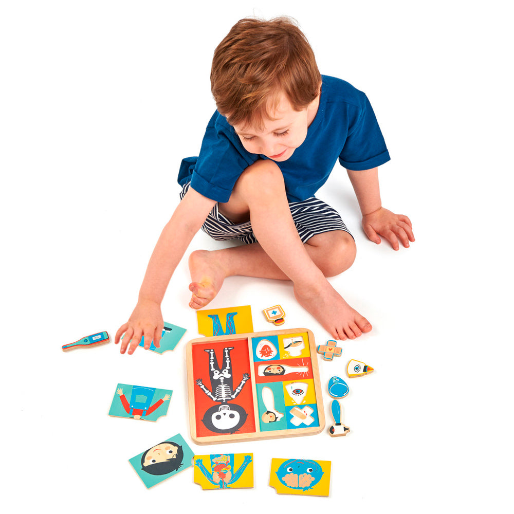 Ouch Wooden Puzzle