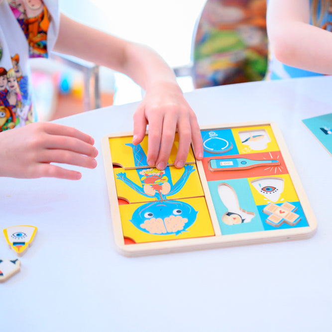 Ouch Wooden Puzzle