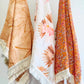 Boho Fringe Muslin Baby Swaddle - Sunset Tropics