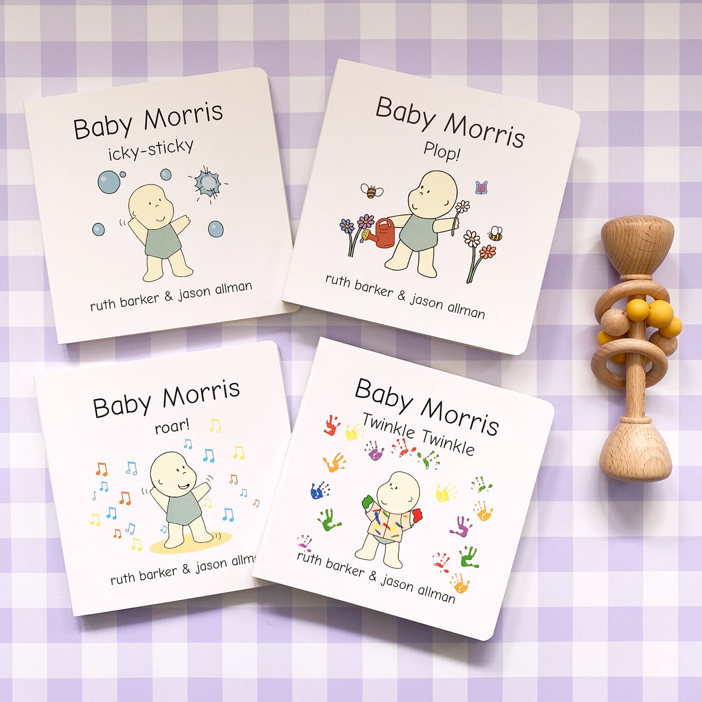 Baby Morris Board Book Two - Plop!