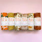 Muslin Baby Swaddle - Rust Rainbow