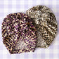 Gwendolyn Velvet Leopard Triple Knot Baby Turban