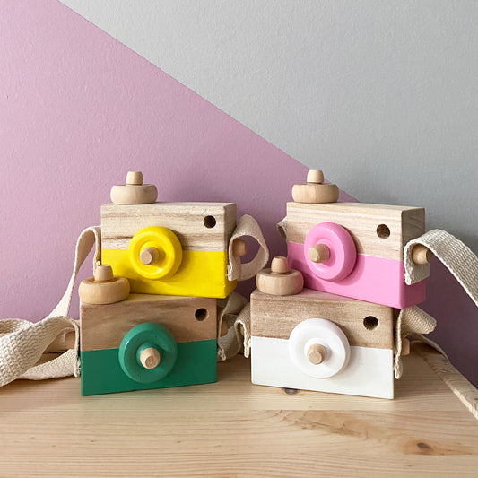 Say Cheese Wooden Play Camera