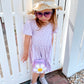Bonnie Straw Hat with Lace Bow - Beige