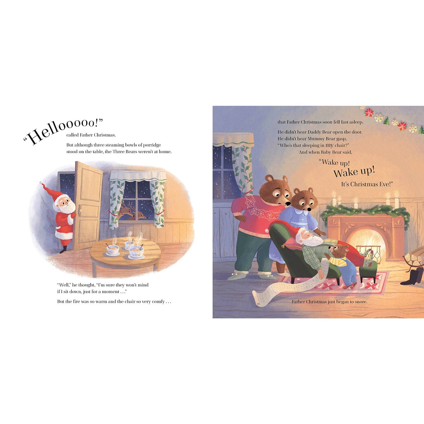 Father Christmas and the Three Bears - Lou Peacock & Margarita Kukhtina