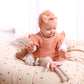 Nellie Ruffle Frill Muslin Bib