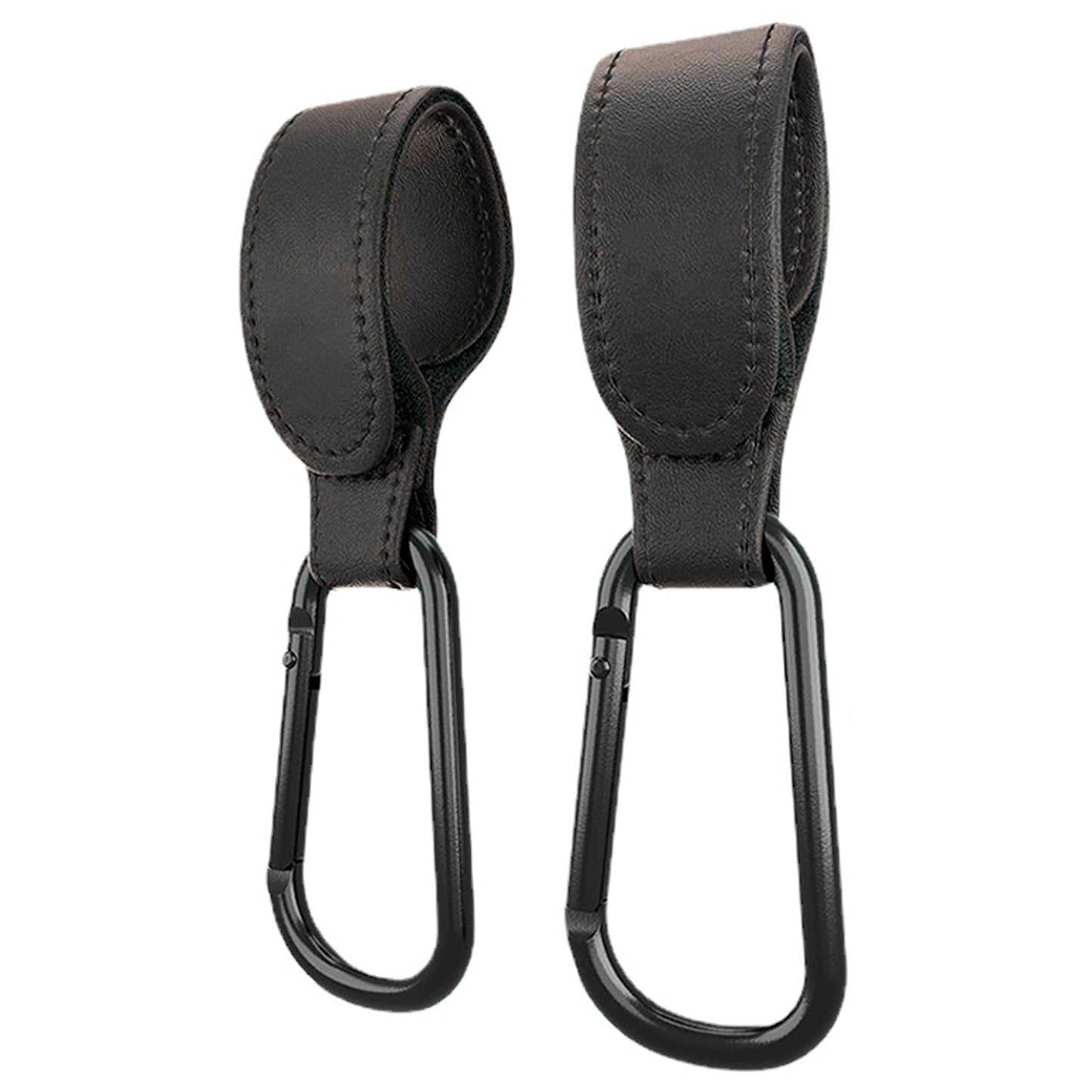 Vegan Leather Pram Hooks - Set of 2