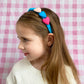 Lacey Love Hearts Fabric Headband