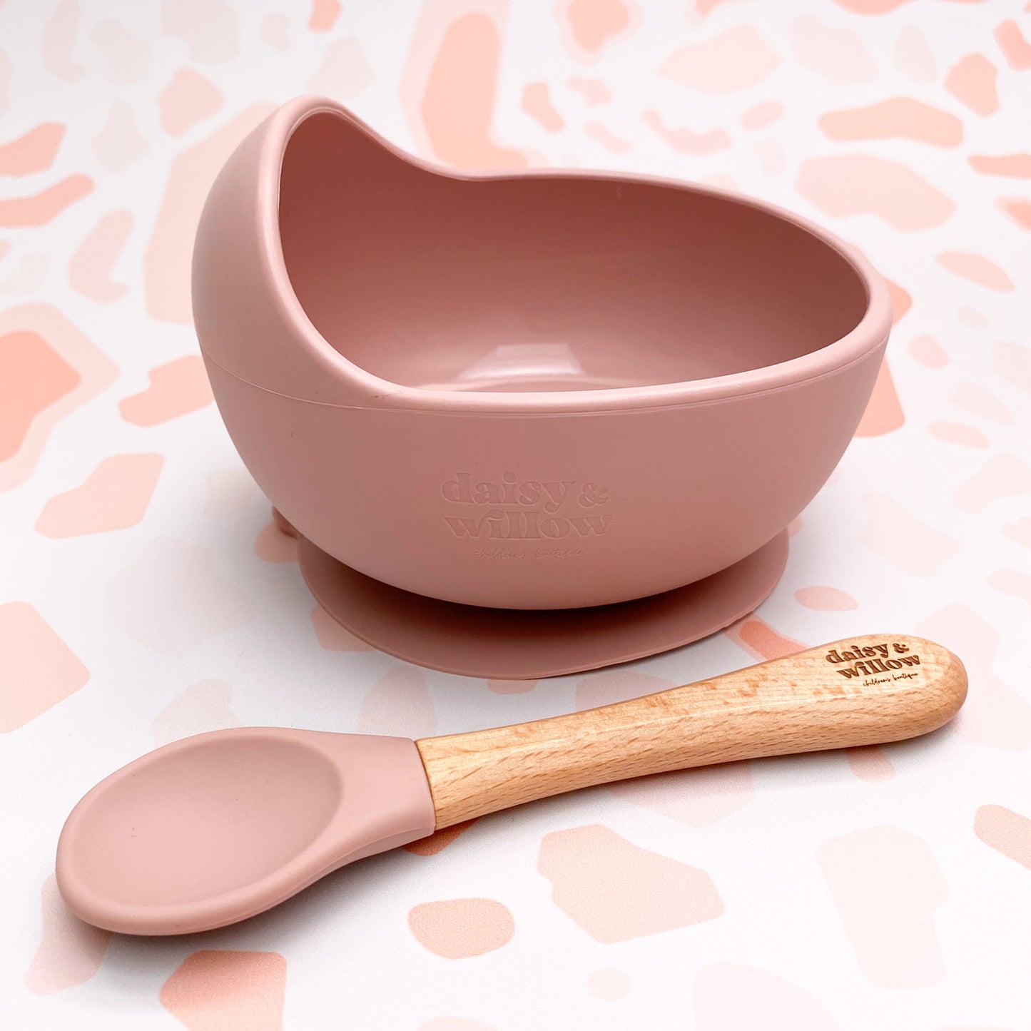 Silicone Suction Bowl & Spoon
