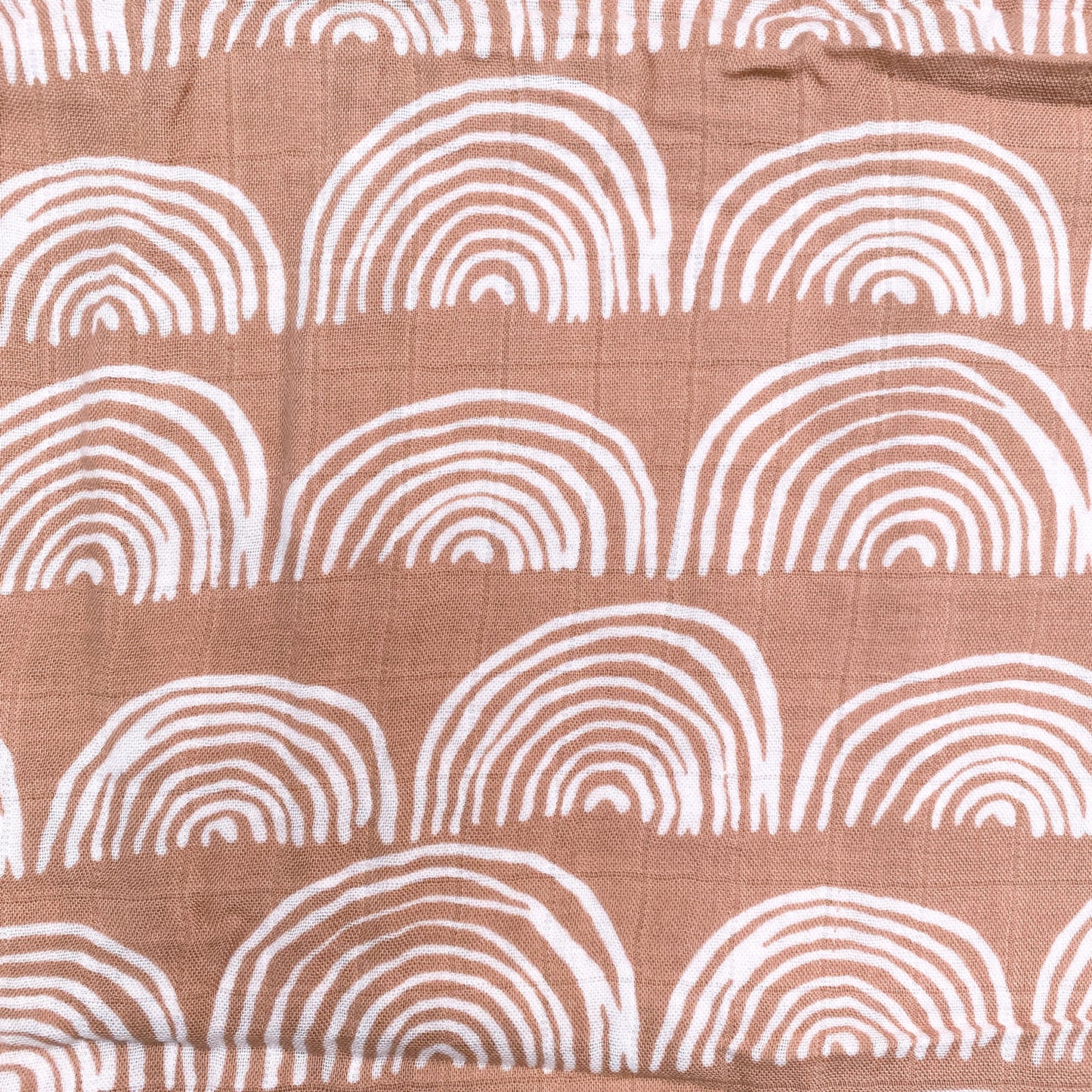 Muslin Baby Swaddle - Boho Rainbow