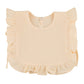 Nellie Ruffle Frill Muslin Bib