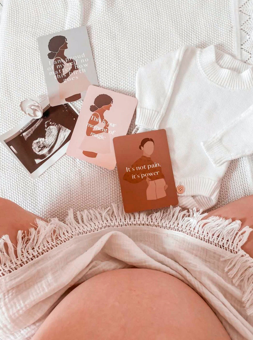 Birth & Labour Affirmation Cards - Set of 32