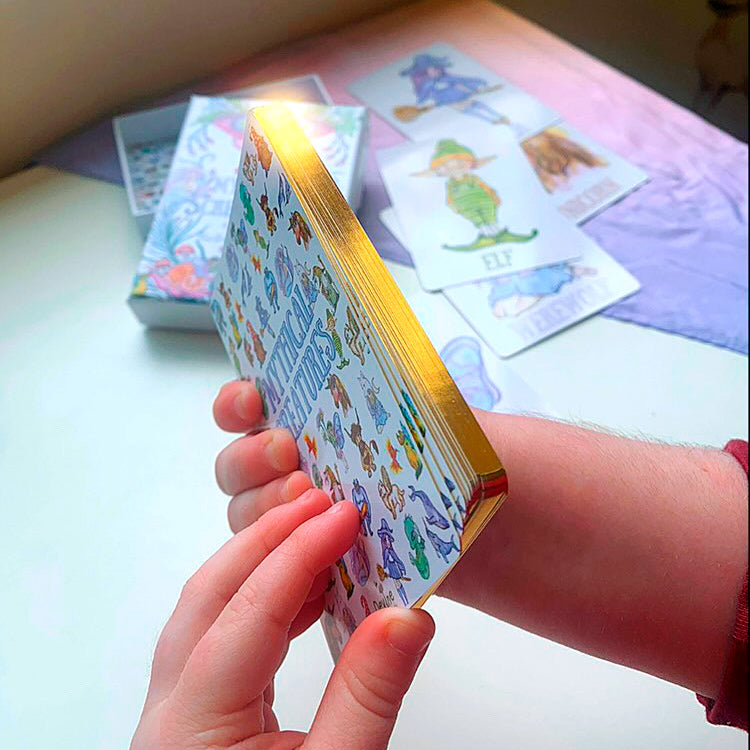 Mythical Creatures 4 in 1 Card Game