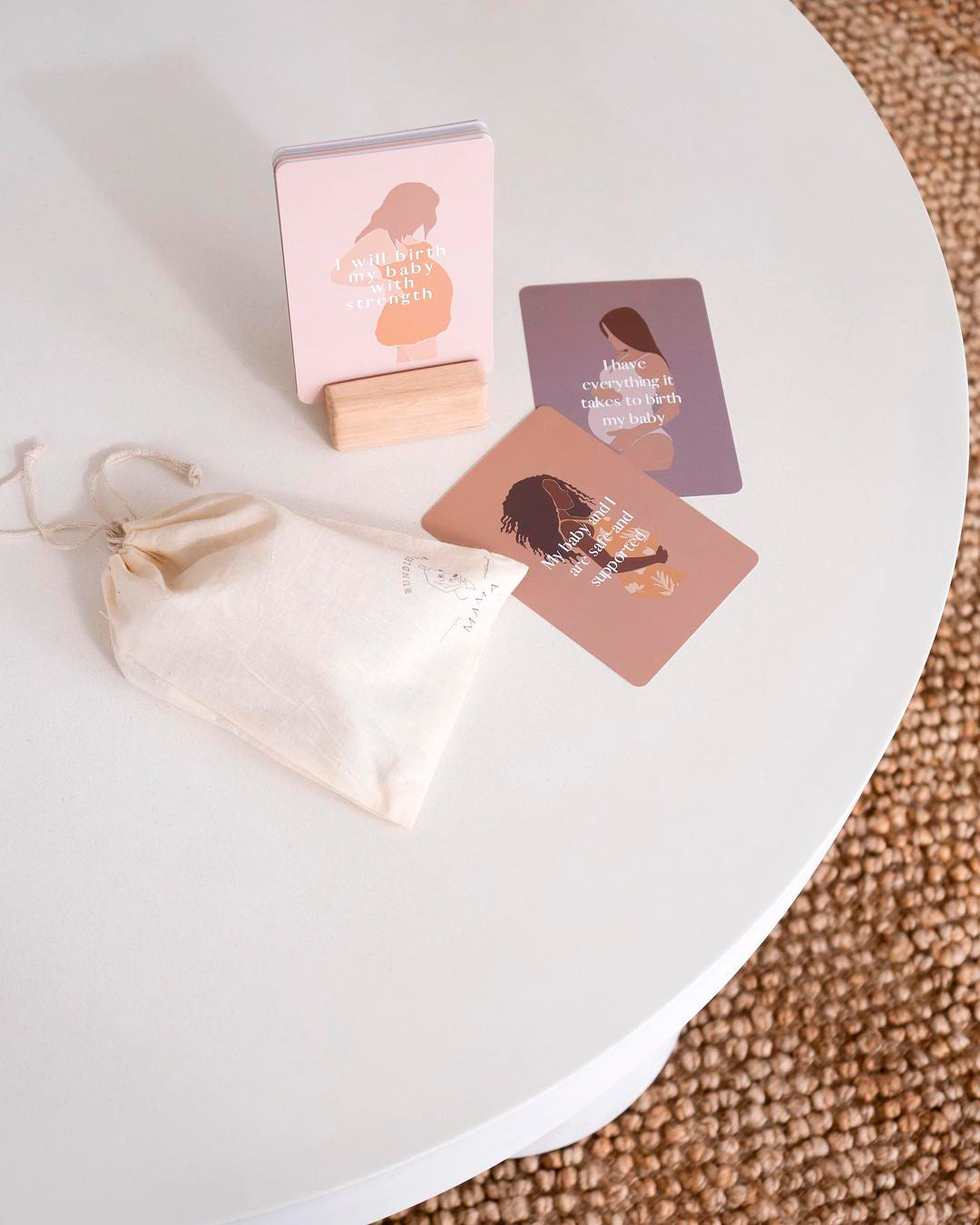Birth & Labour Affirmation Cards - Set of 32
