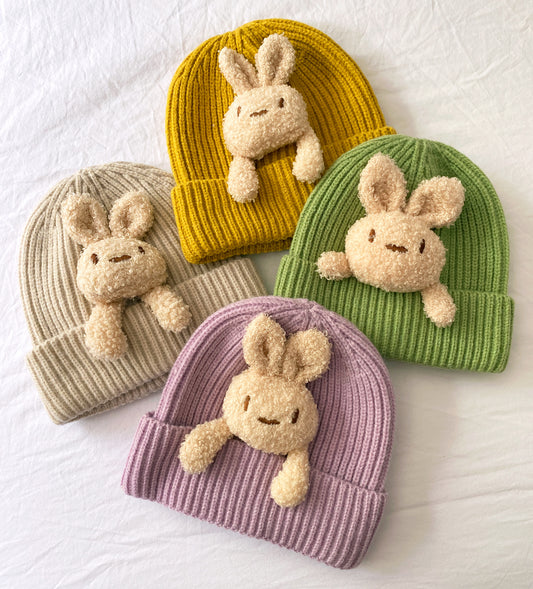 Chester Knitted Bunny Rabbit Beanie