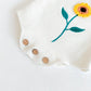 Clementine Sunflower Knitted Romper