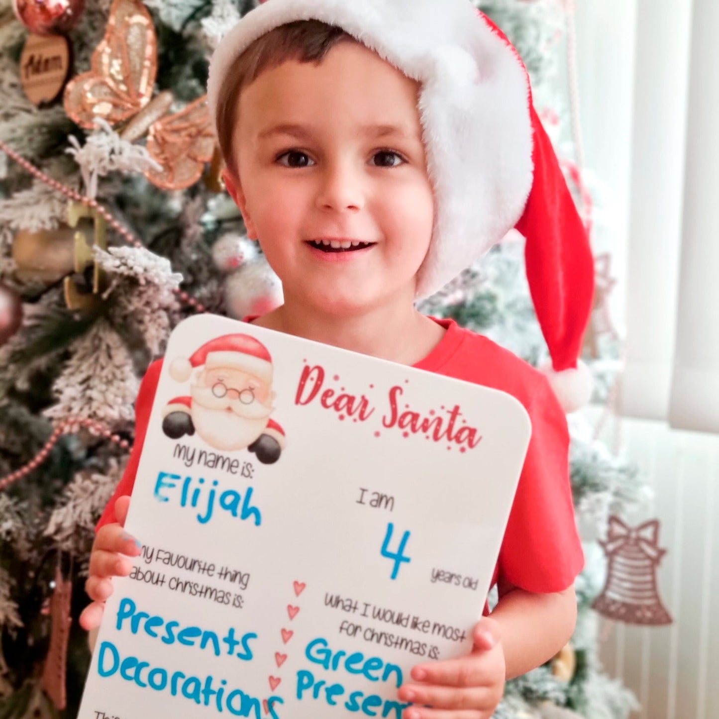 Christmas Milestone Photo Board