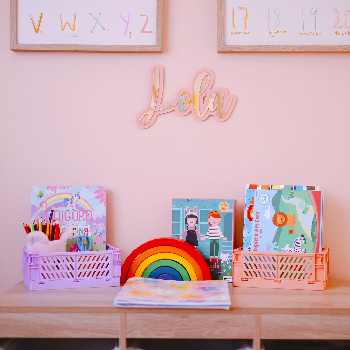 Foldable Stacking Storage Crates