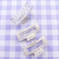 Daisies Acrylic Hair Claw Clip