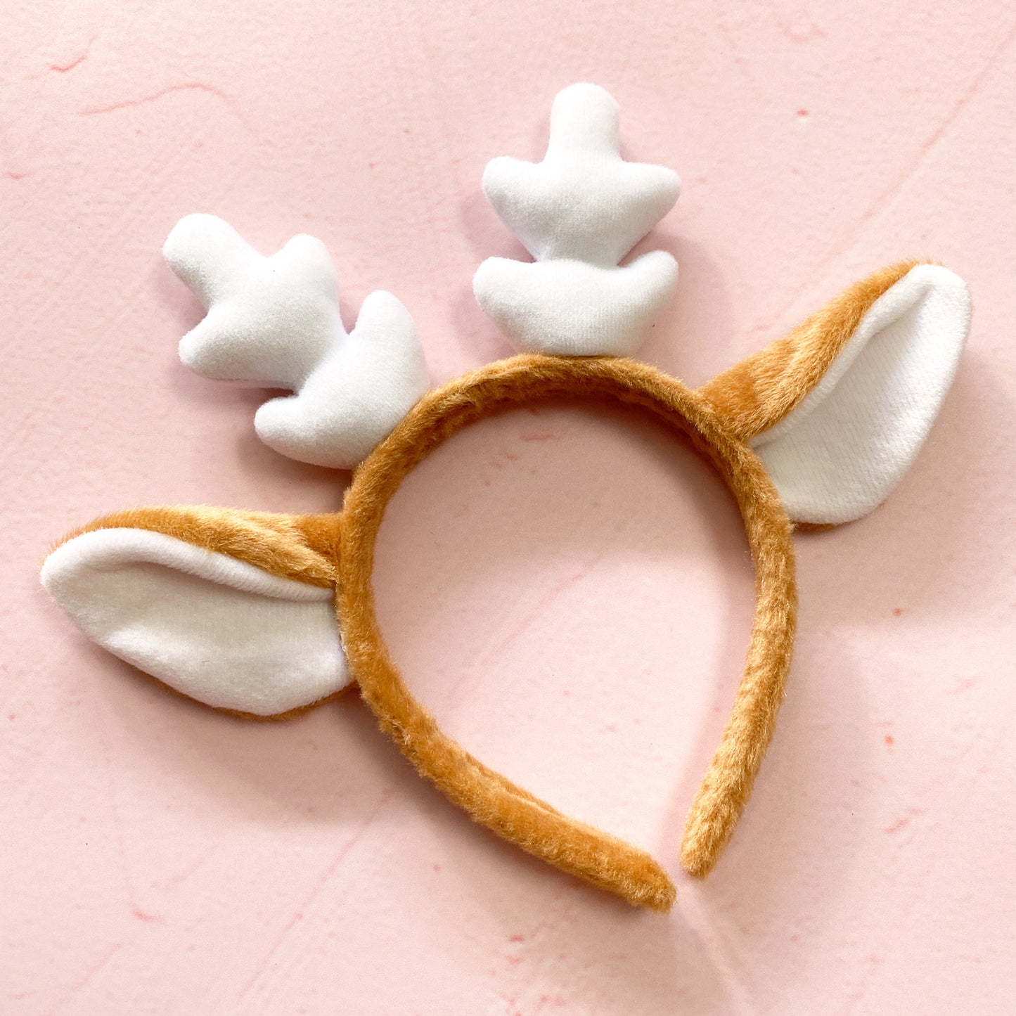 Reindeer Antler Plush Headband